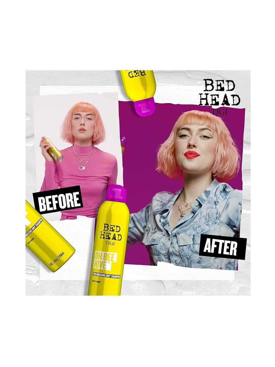 Bed Head by TIGI Oh Bee Hive volumizing Dry Shampoo for Day 2 Hair 6 oz