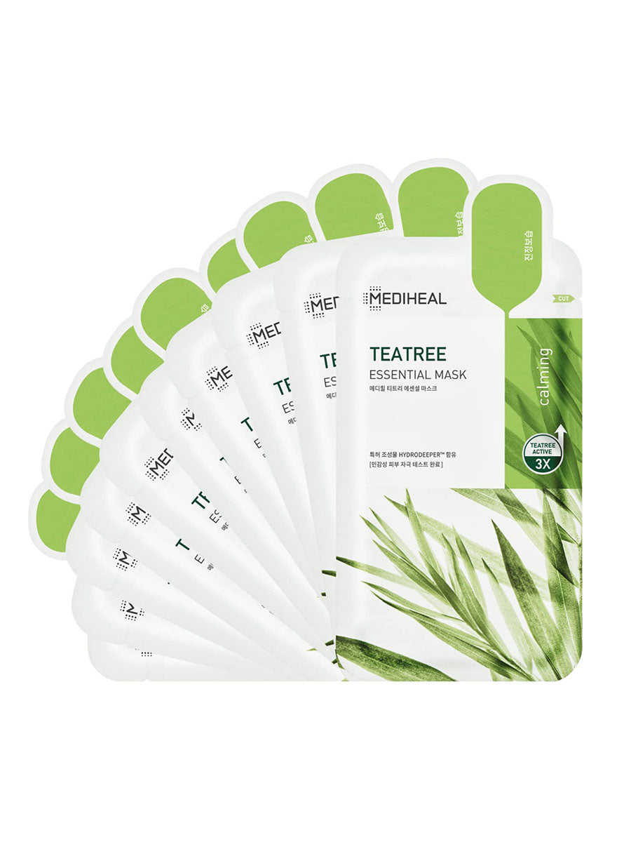 Mediheal - Teatree Essential Mask 1Pcs, 1Box(10Pcs)