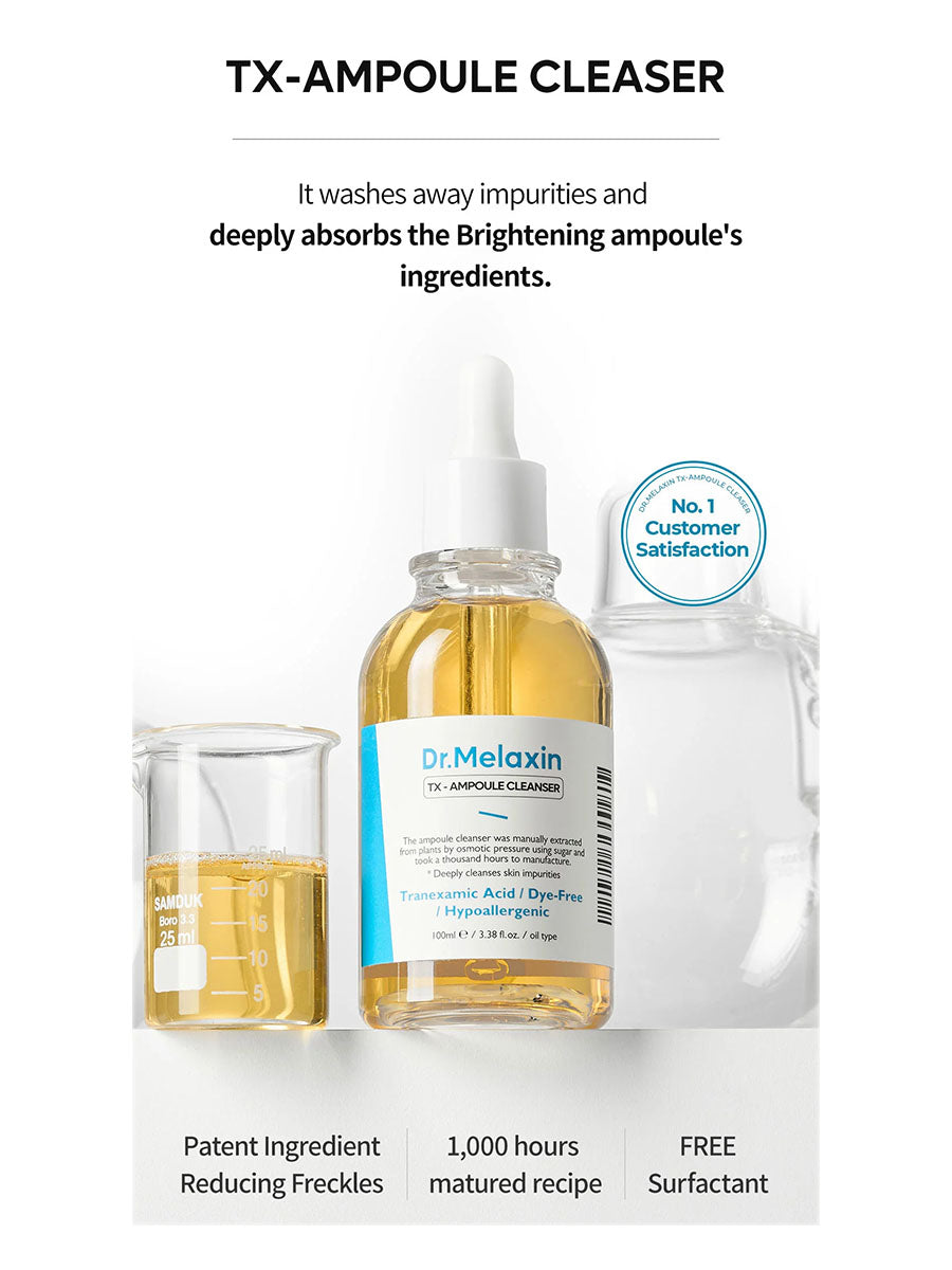 [Dr.Melaxin] TX Ampoule Cleanser (100Ml / 3.38fl.oz)