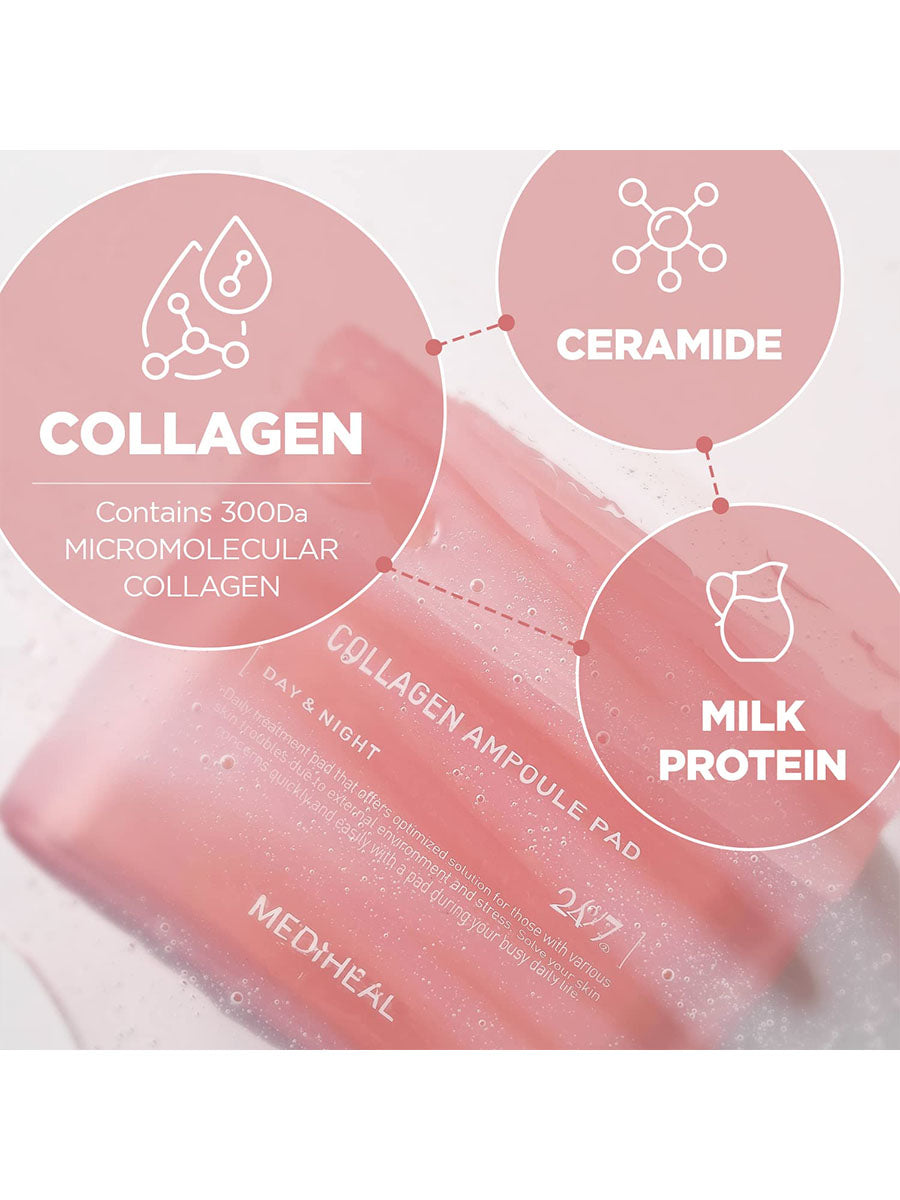 MEDIHEAL Collagen Ampoule 100 Pad