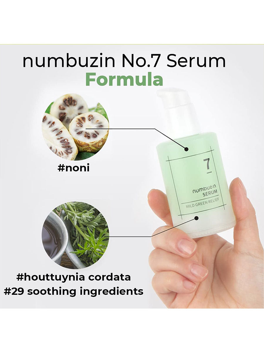 numbuzin No.7 Mild Green Soothing Serum 50ml