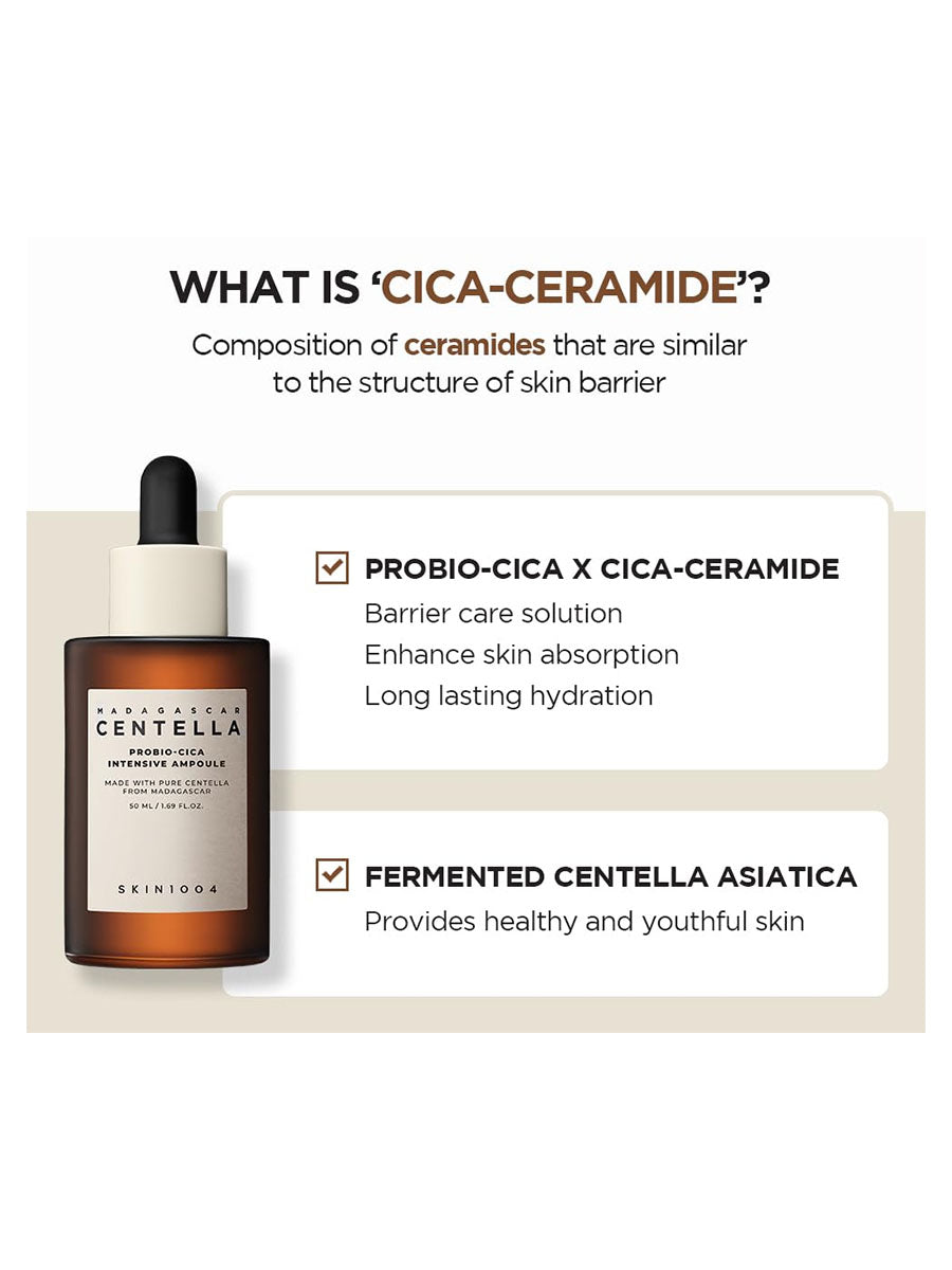 [SKIN1004] Madagascar Centella Probio-Cica Intensive Ampoule (50Ml / 1.69fl.oz)