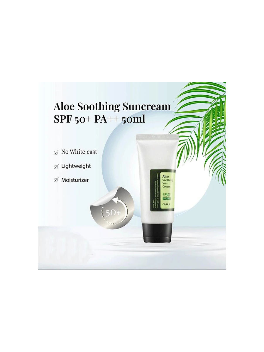 Cosrx Aloe Soothing Sun Cream SPF50 PA+++ 50ml