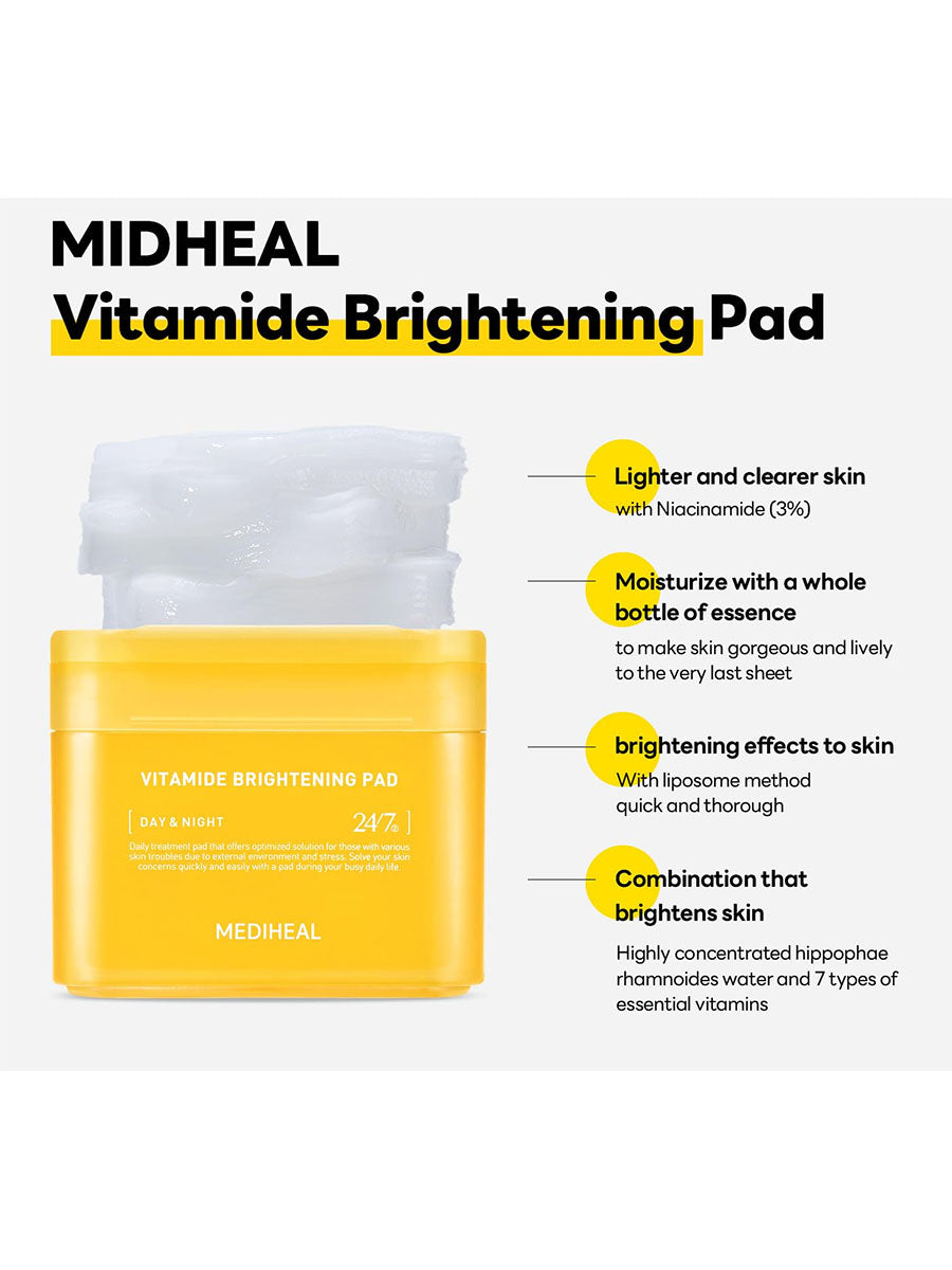 Mediheal Vitamide Brightening Pad 100Sheet