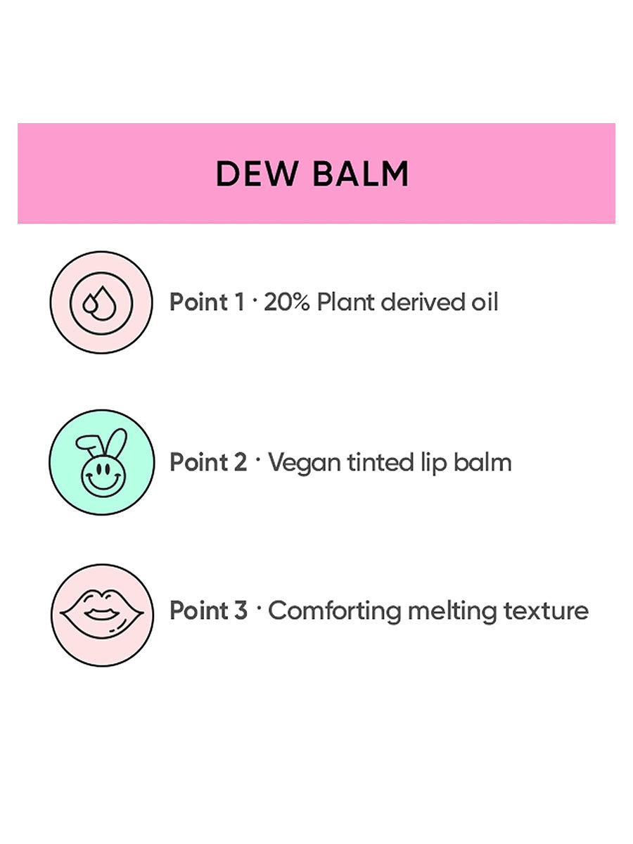 AMUSE DEW BALM 3.2g 6Color