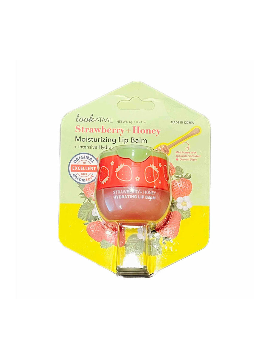 [LOOK AT ME] Strawberry and Honey Hydrating Lip Balm (6g/0.21fl.oz)