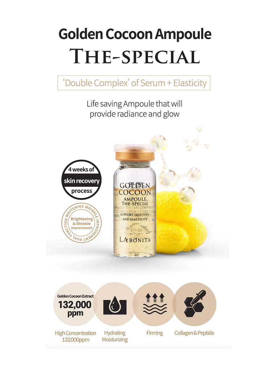 [La Bonita] Golden Cocoon Ampoule The Special 10Ml X 4Ea