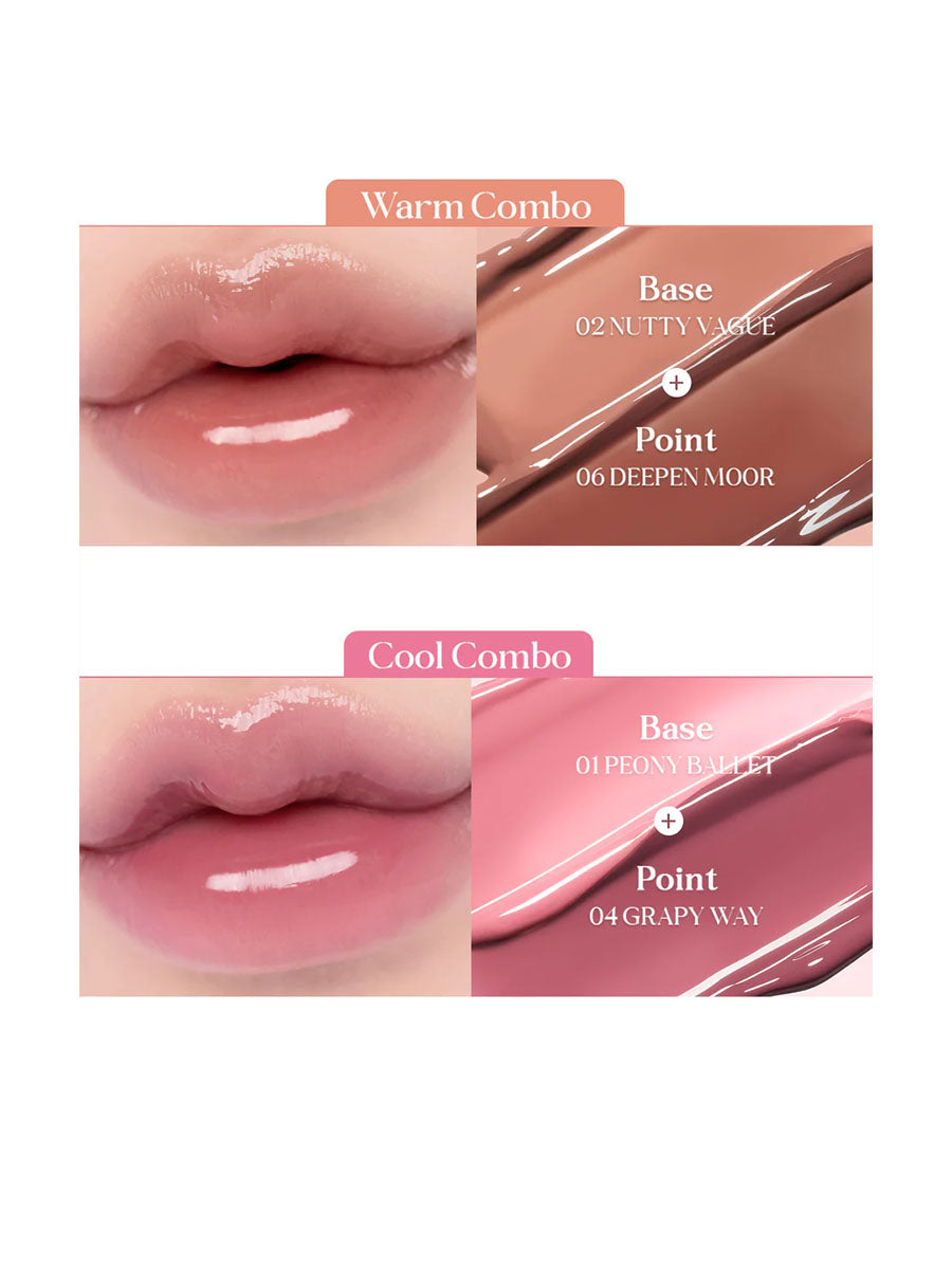 Rom&nd Glasting Color Gloss - 6 Colors