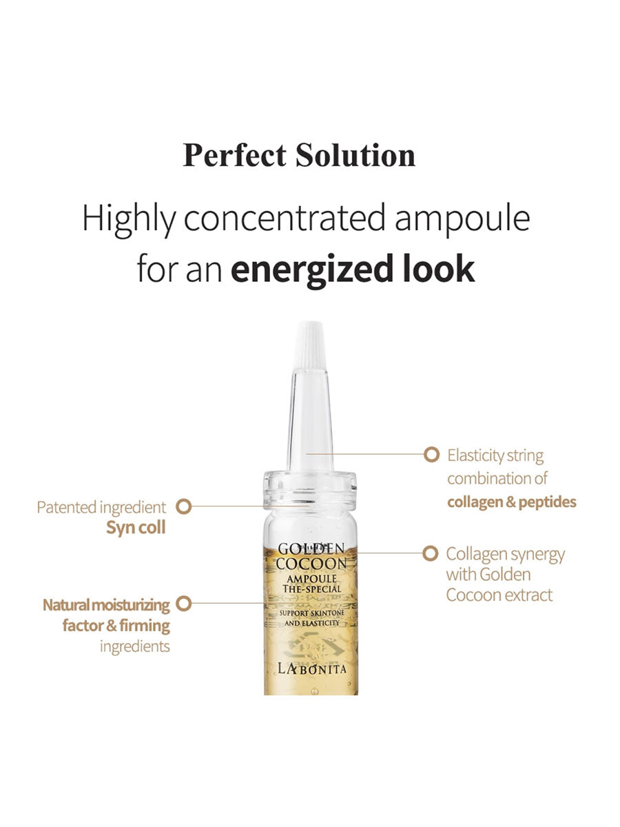 [La Bonita] Golden Cocoon Ampoule The Special 10Ml X 4Ea