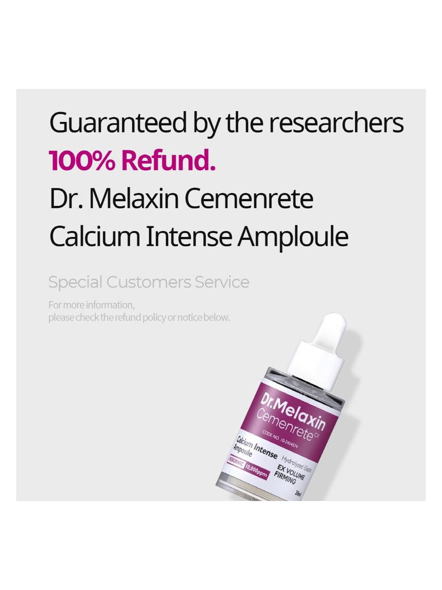 DR.MELAXIN Cemenrete Calcium Intense Ampoule 30ml