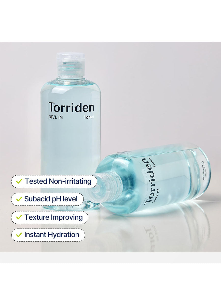 Torriden Dive-in Low-Molecular Hyaluronic Acid Toner 10.14 fl oz